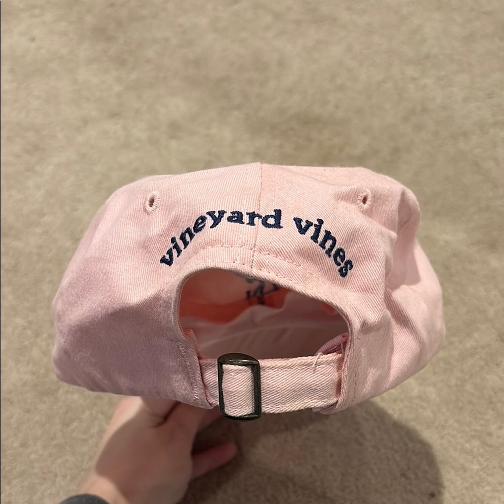 Vineyard Vines Pink Baseball Cap - Picture 2 of 3